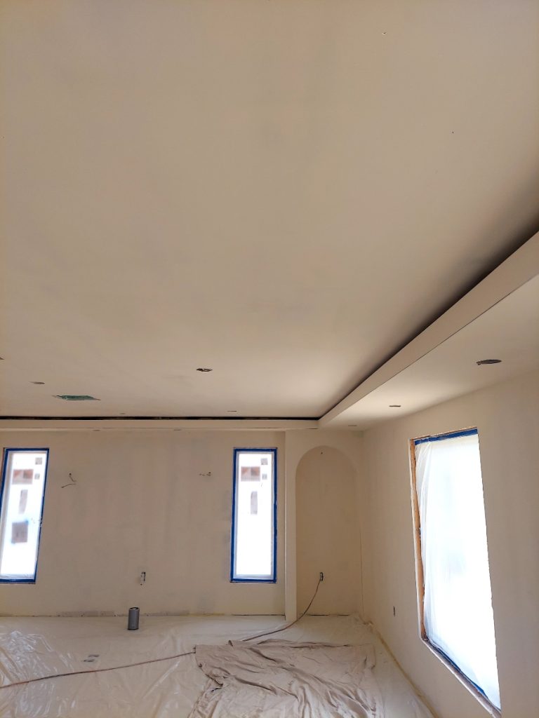 New construction · ready for paint